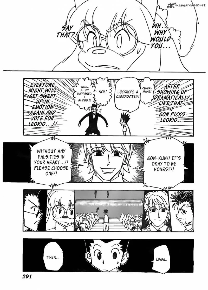 Hunter X Hunter Chapter 335 page 9