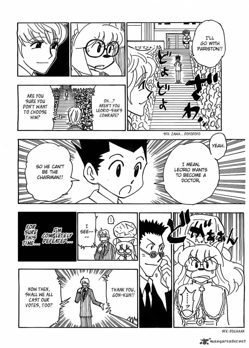Hunter X Hunter Chapter 335 page 10