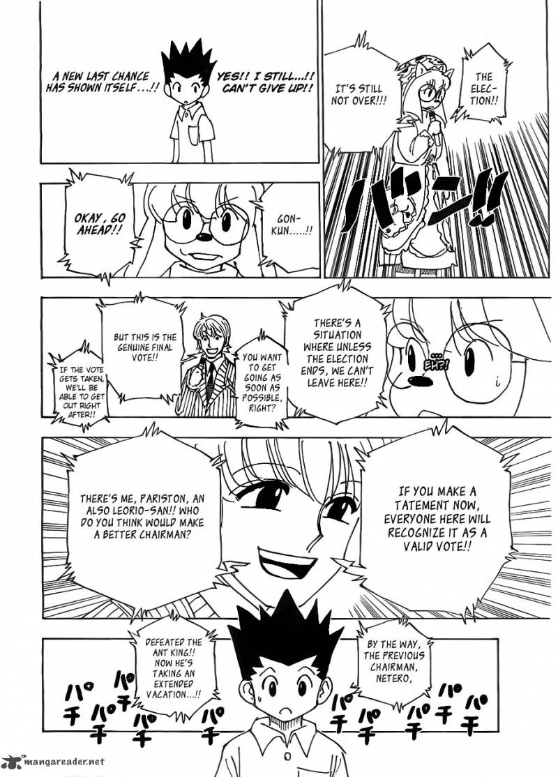 Hunter X Hunter Chapter 335 page 8