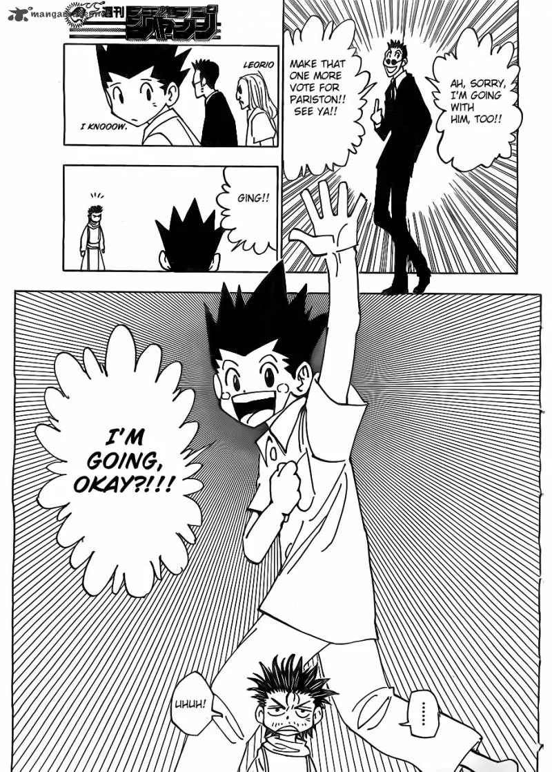 Hunter X Hunter Chapter 335 page 11