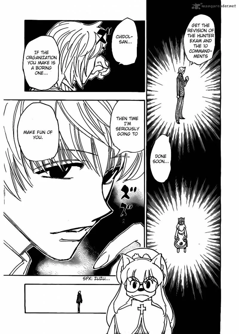 Hunter X Hunter Chapter 335 page 17