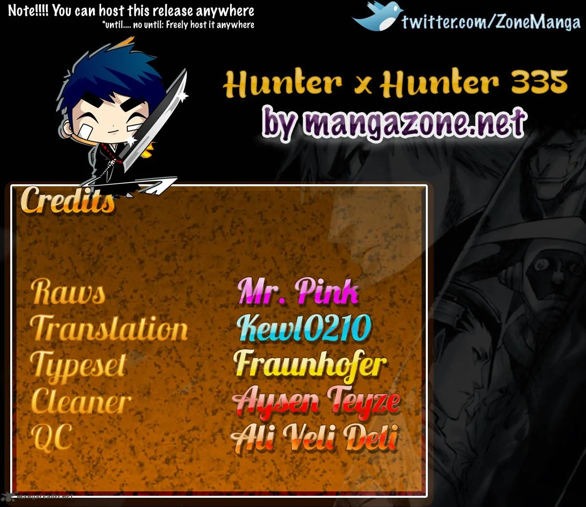 Hunter X Hunter Chapter 335 page 20