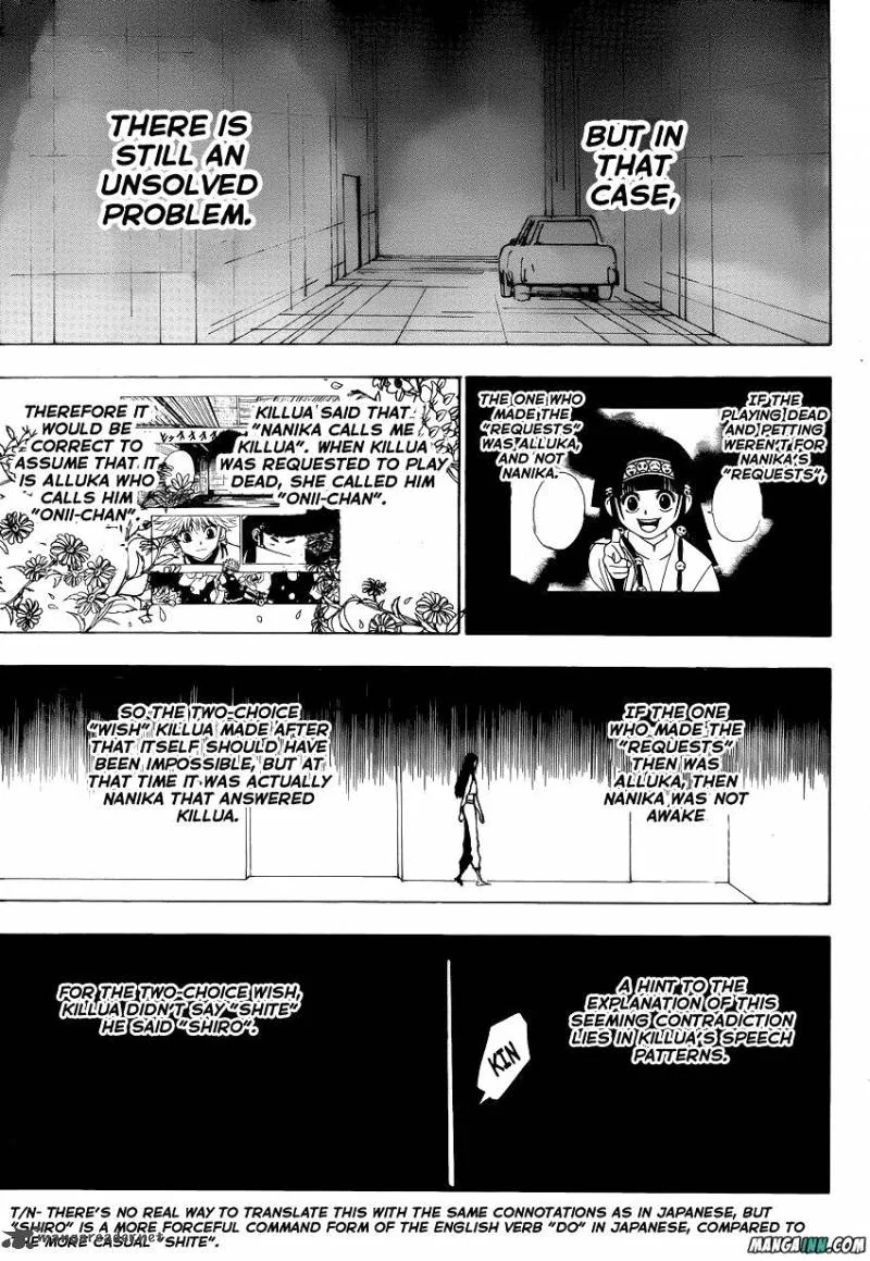 Hunter X Hunter Chapter 336 page 3