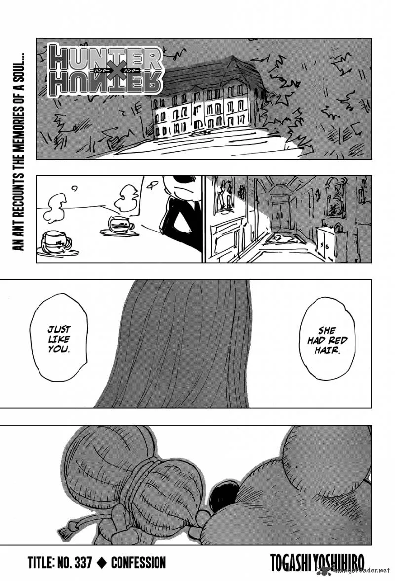 Hunter X Hunter Chapter 337 page 2