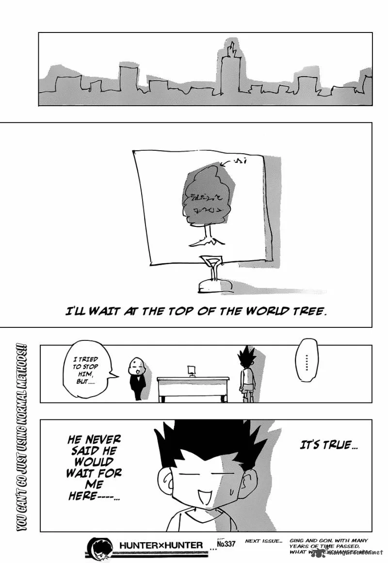 Hunter X Hunter Chapter 337 page 20