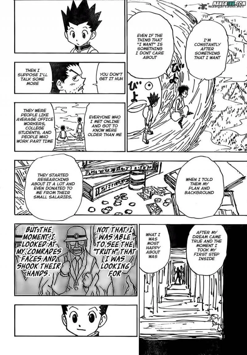 Hunter X Hunter Chapter 338 page 13