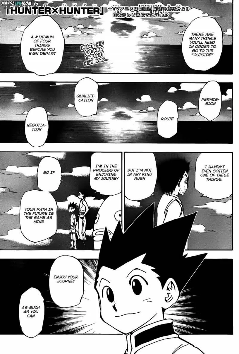 Hunter X Hunter Chapter 339 page 1