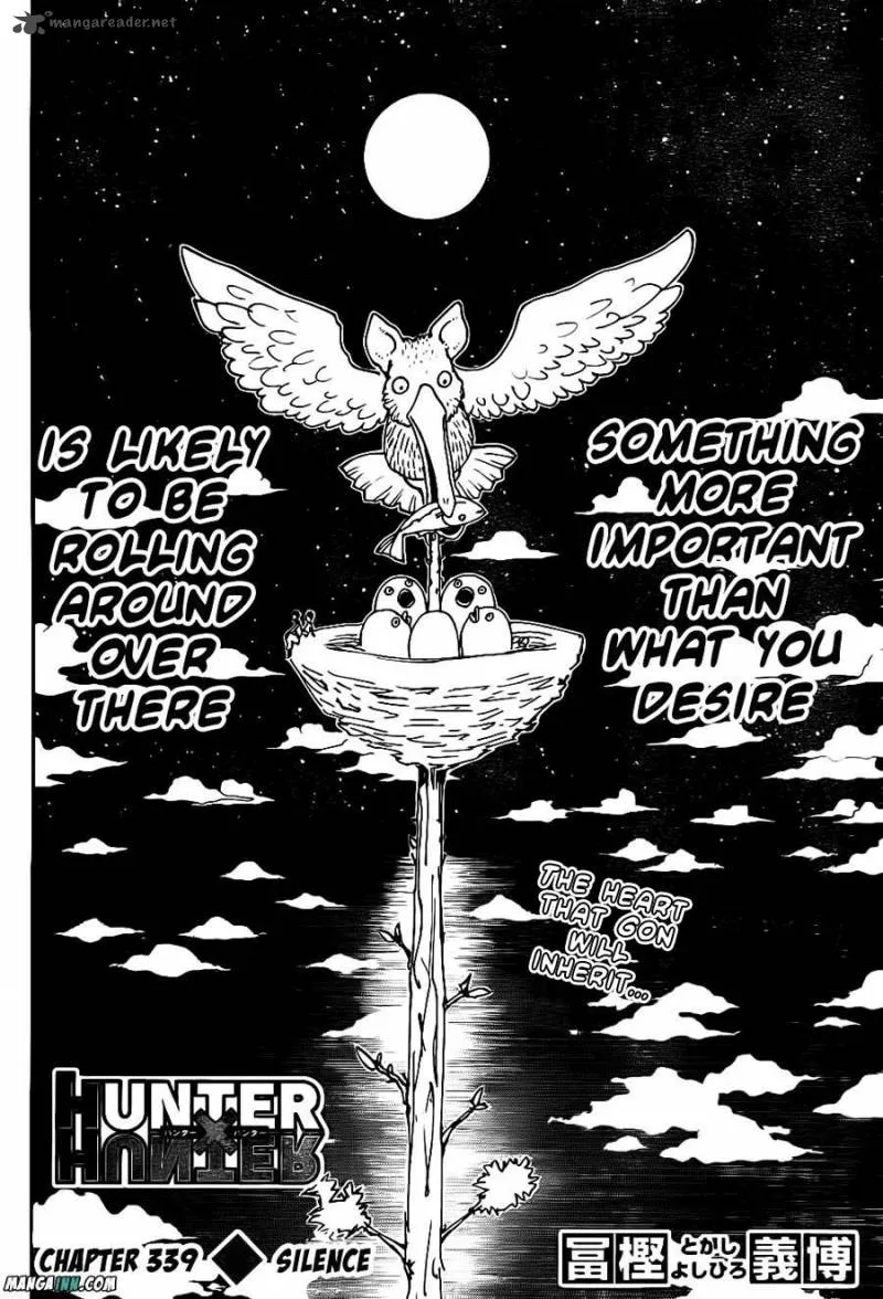 Hunter X Hunter Chapter 339 page 2