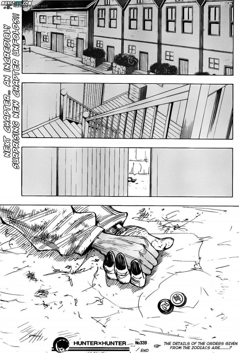 Hunter X Hunter Chapter 339 page 17