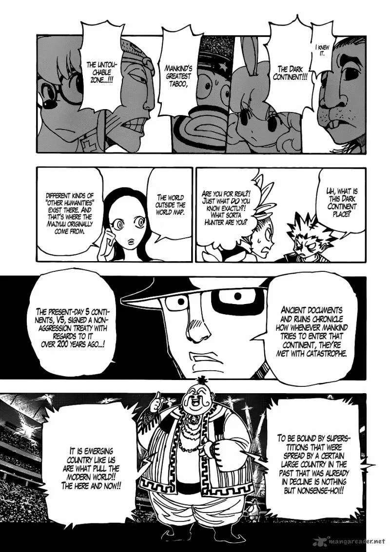 Hunter X Hunter Chapter 340 page 4