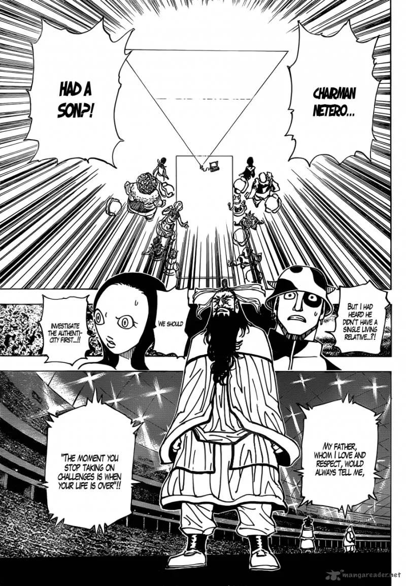 Hunter X Hunter Chapter 340 page 8