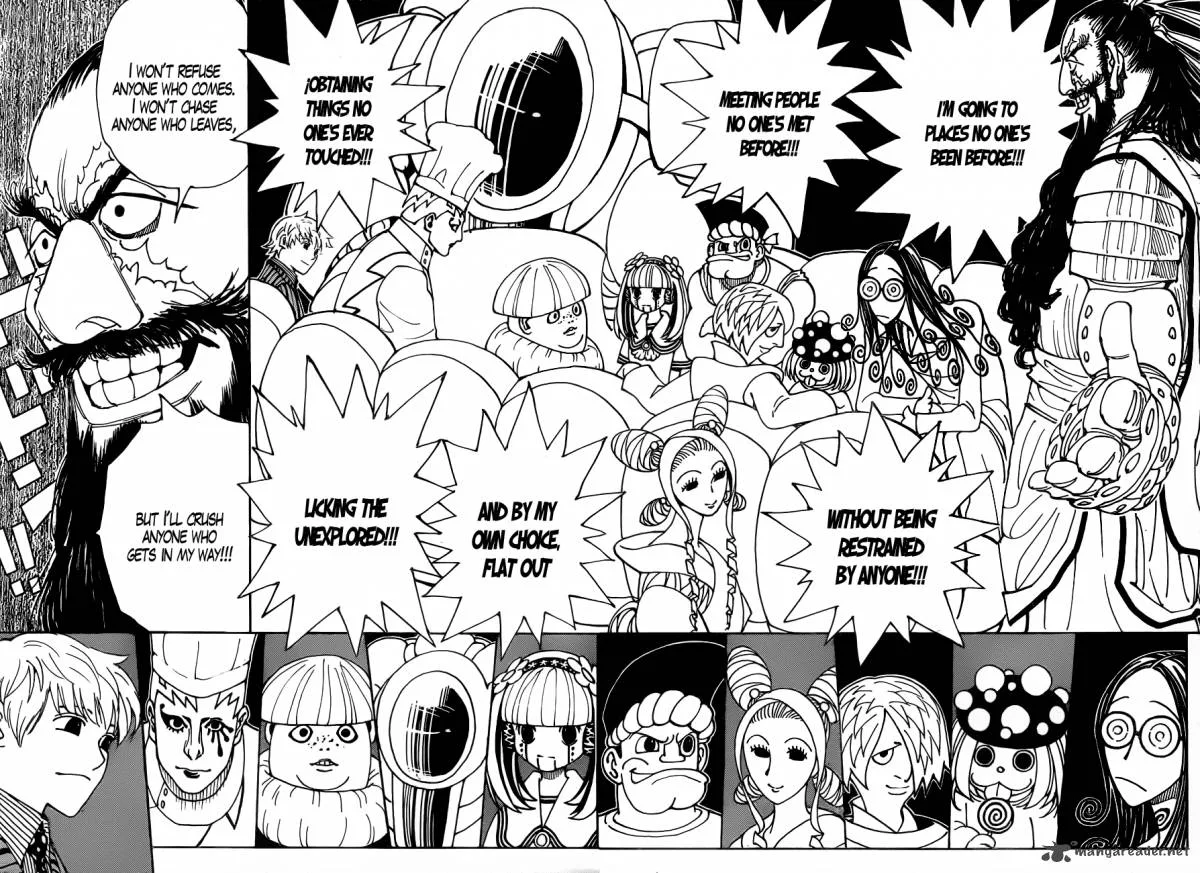Hunter X Hunter Chapter 340 page 17