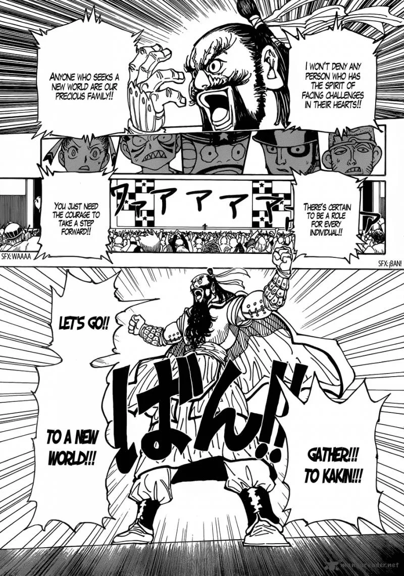 Hunter X Hunter Chapter 340 page 10