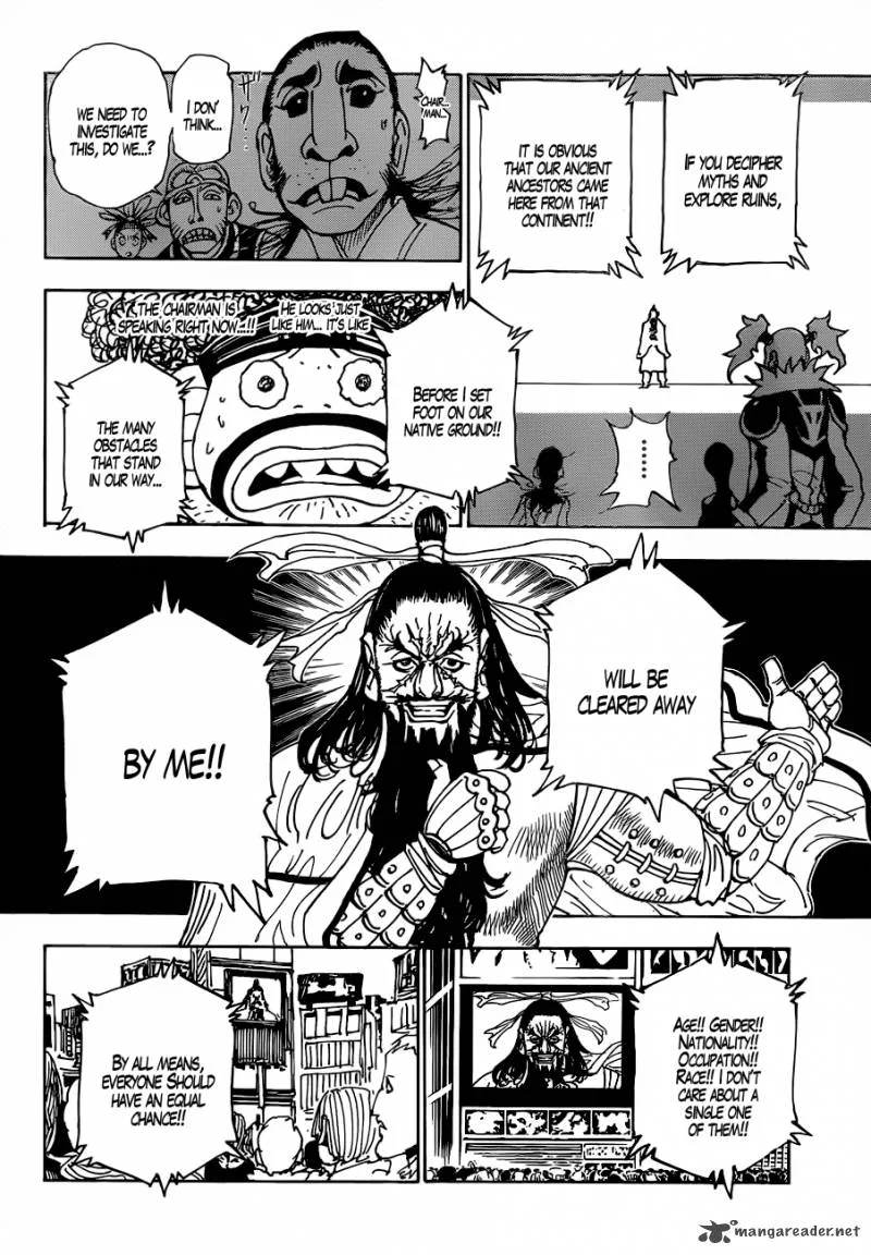 Hunter X Hunter Chapter 340 page 9