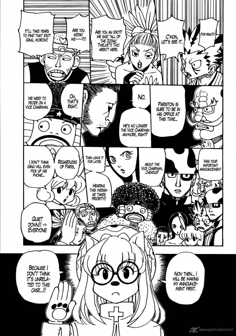 Hunter X Hunter Chapter 340 page 14