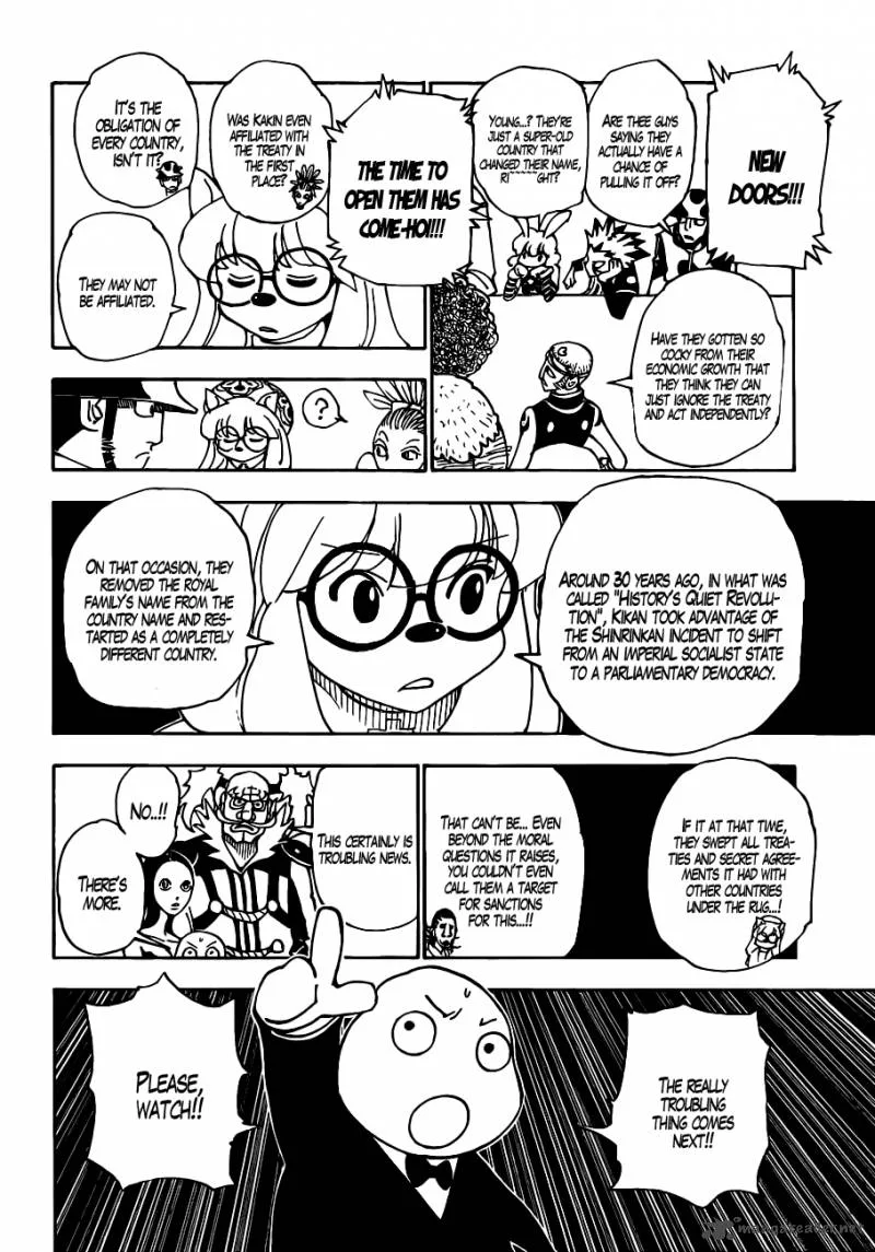 Hunter X Hunter Chapter 340 page 5