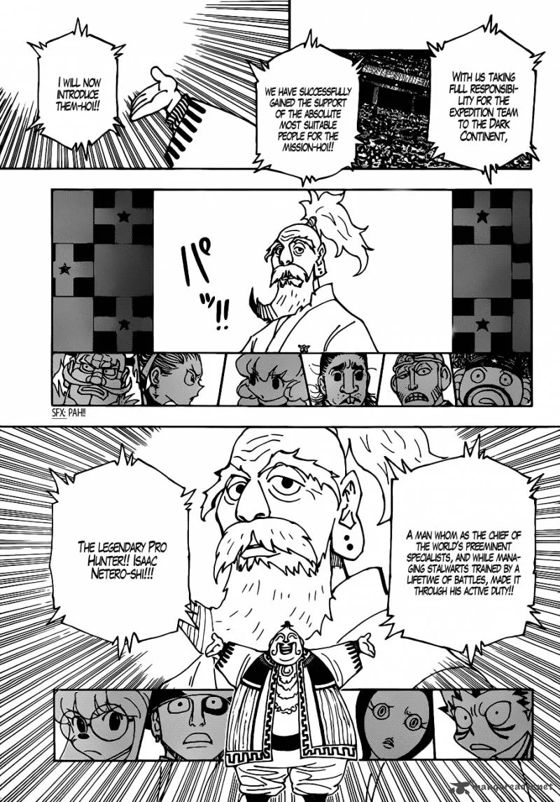 Hunter X Hunter Chapter 340 page 6