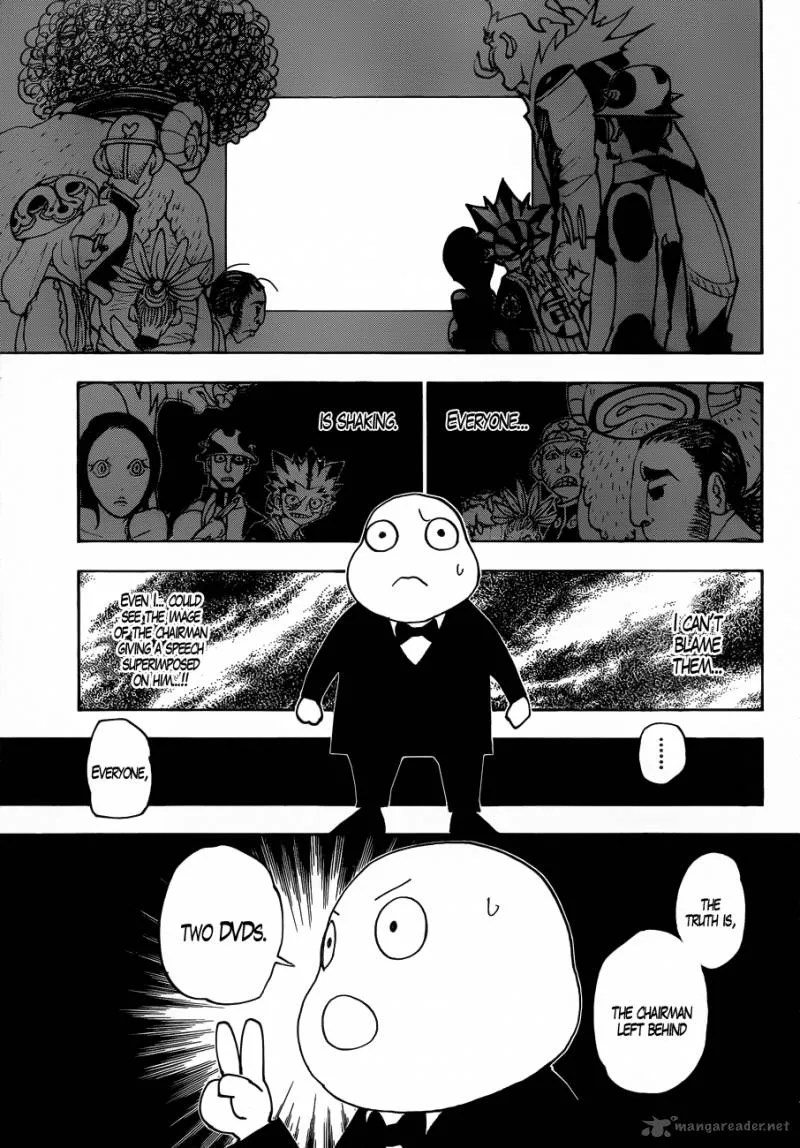 Hunter X Hunter Chapter 340 page 12