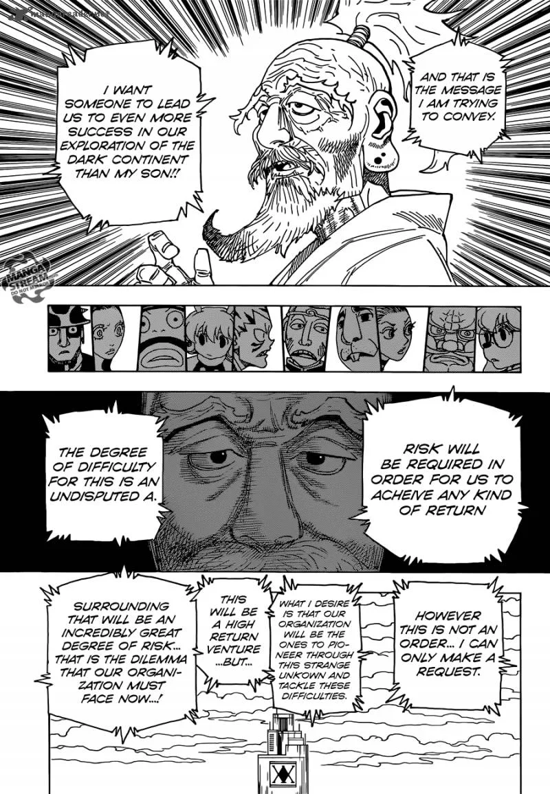Hunter X Hunter Chapter 341 page 14