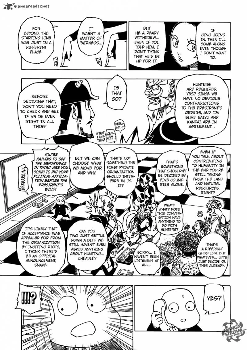 Hunter X Hunter Chapter 341 page 18