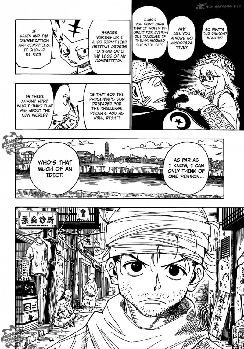 Hunter X Hunter Chapter 341 page 17