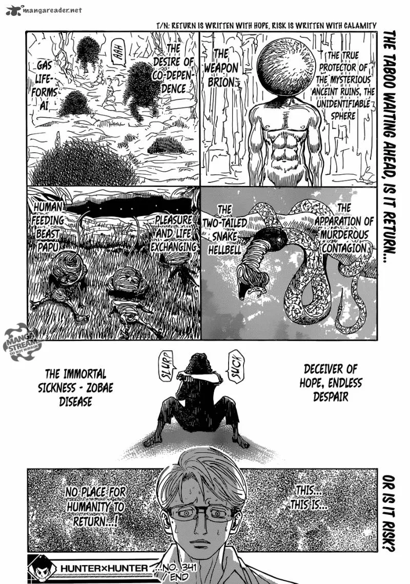 Hunter X Hunter Chapter 341 page 22