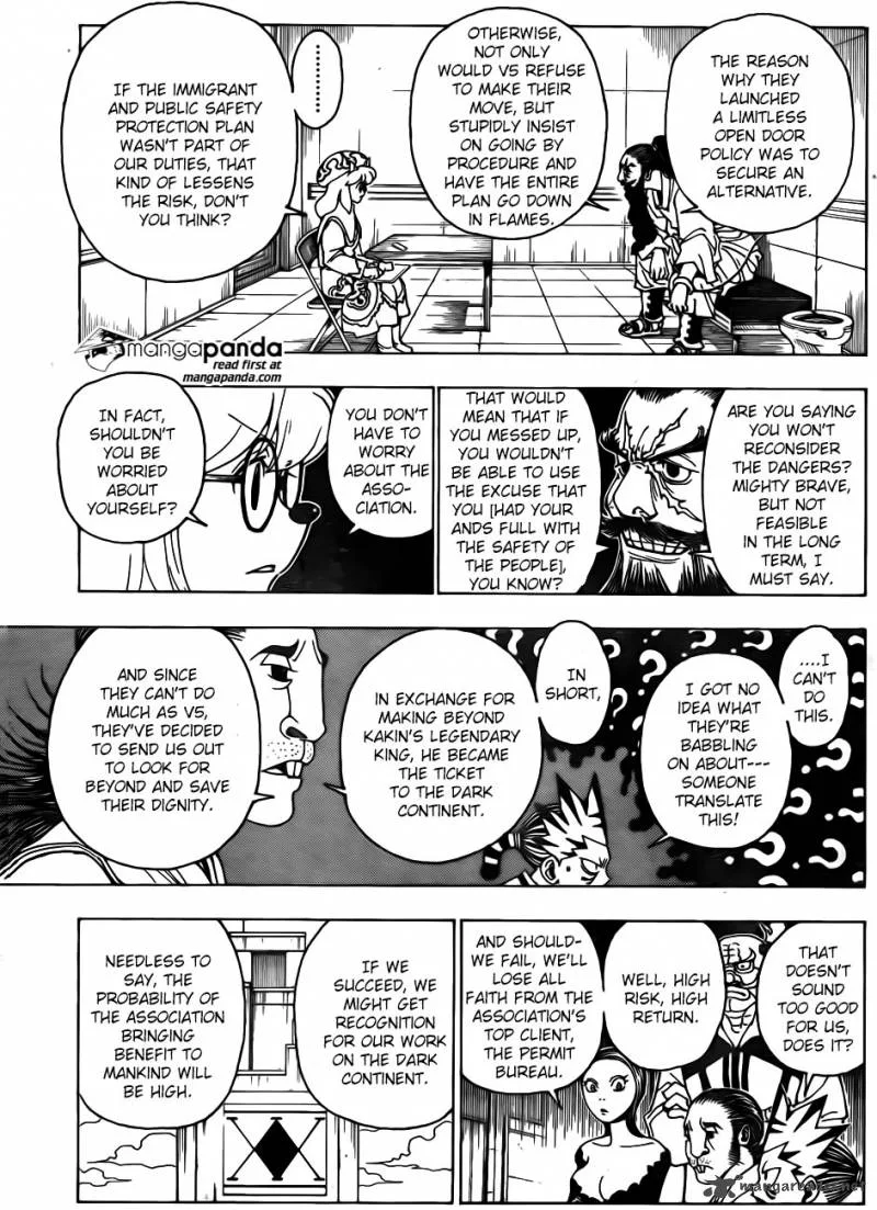 Hunter X Hunter Chapter 342 page 9