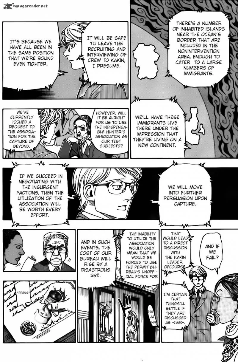 Hunter X Hunter Chapter 342 page 8
