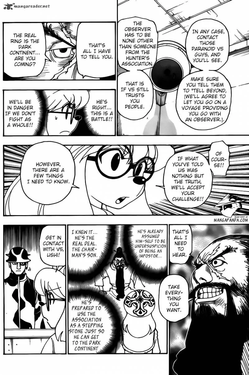Hunter X Hunter Chapter 342 page 10