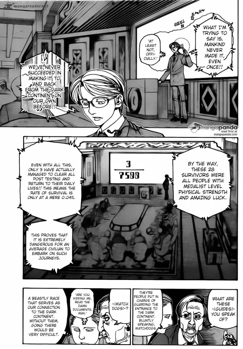 Hunter X Hunter Chapter 342 page 5