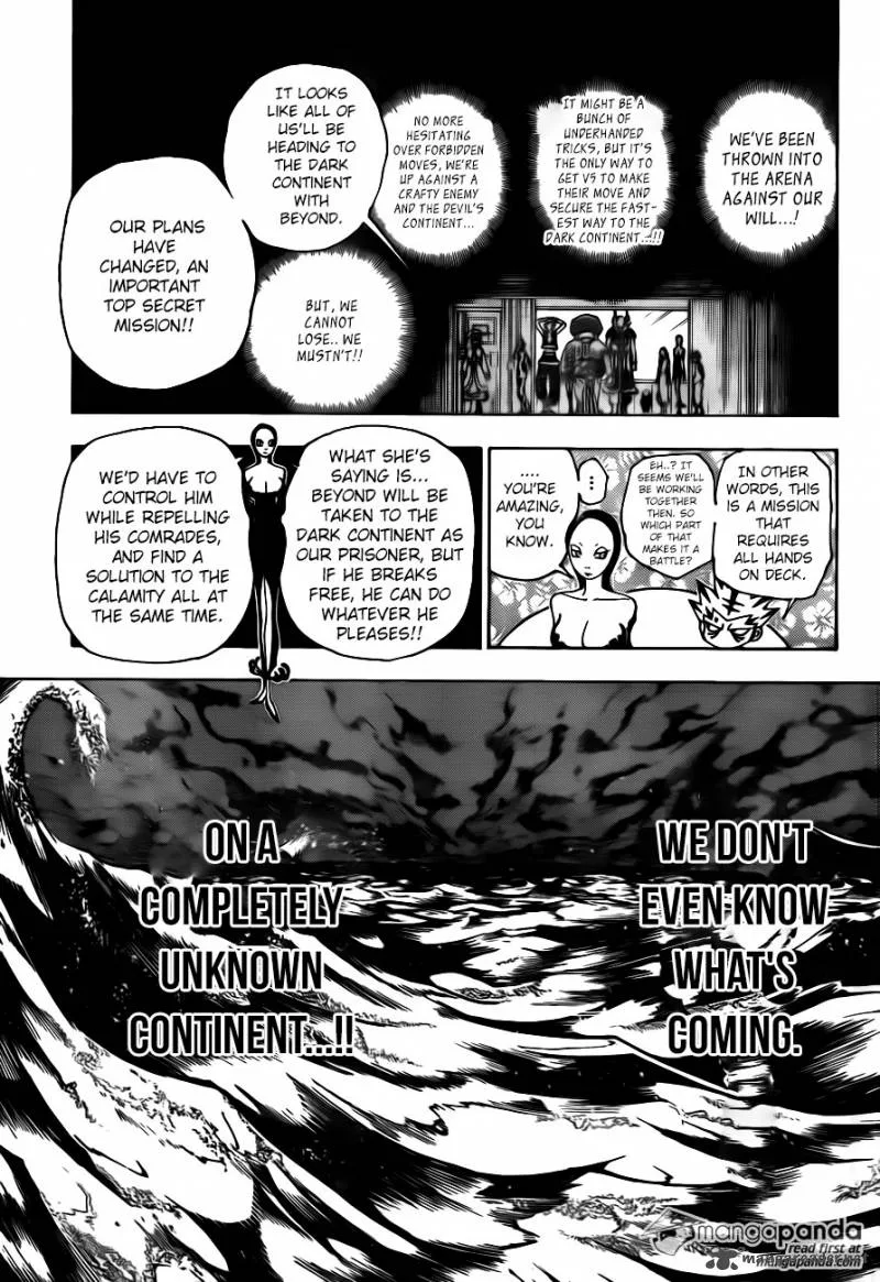 Hunter X Hunter Chapter 342 page 11