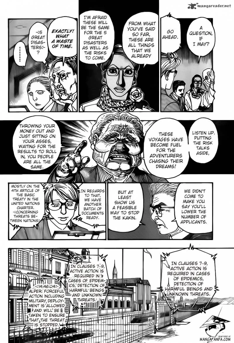 Hunter X Hunter Chapter 342 page 6
