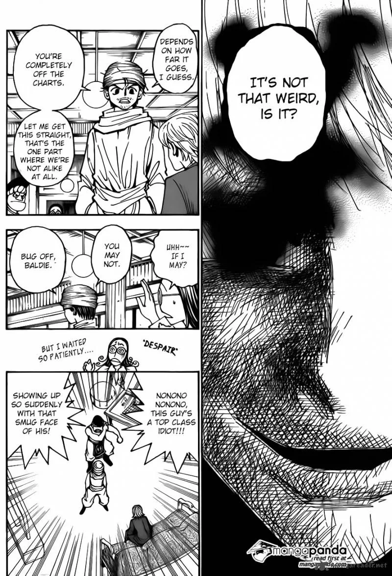 Hunter X Hunter Chapter 343 page 8