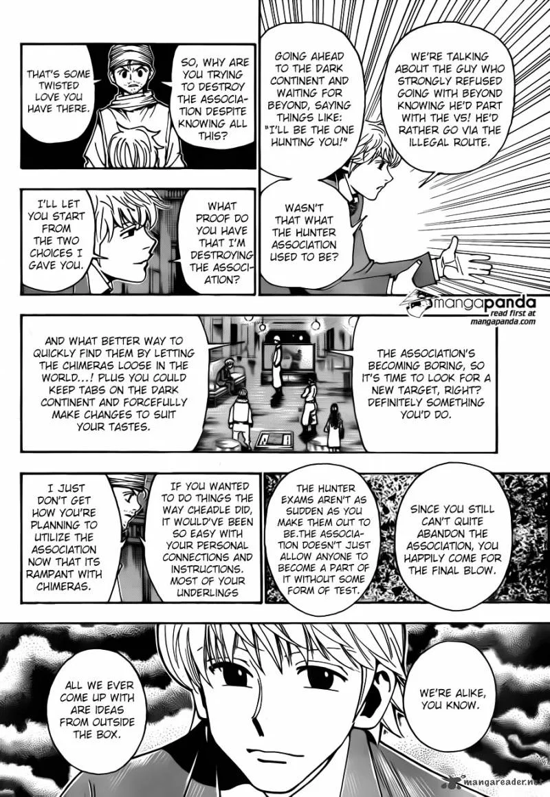 Hunter X Hunter Chapter 343 page 6