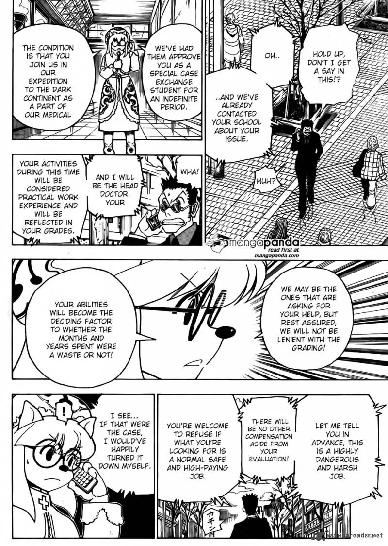 Hunter X Hunter Chapter 343 page 2