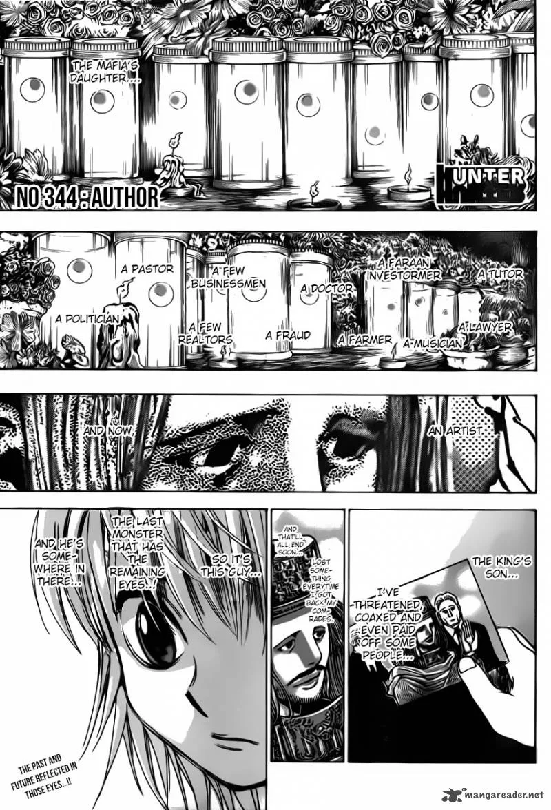 Hunter X Hunter Chapter 344 page 1
