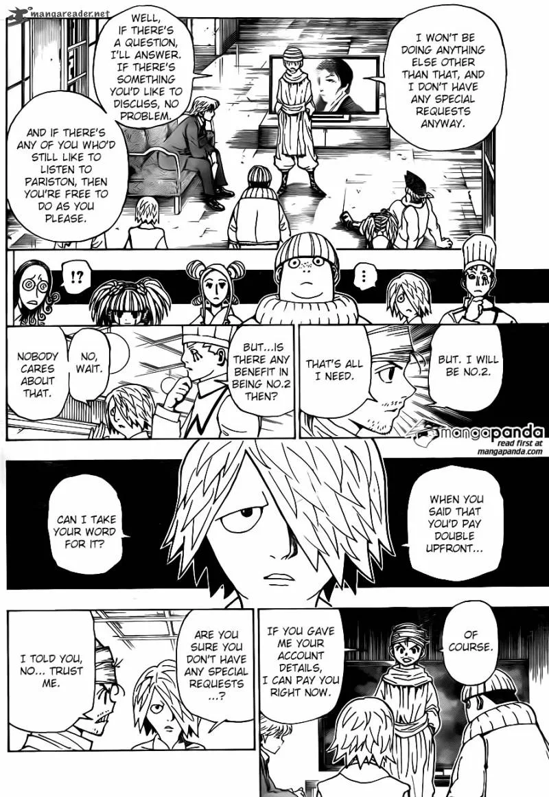 Hunter X Hunter Chapter 344 page 5