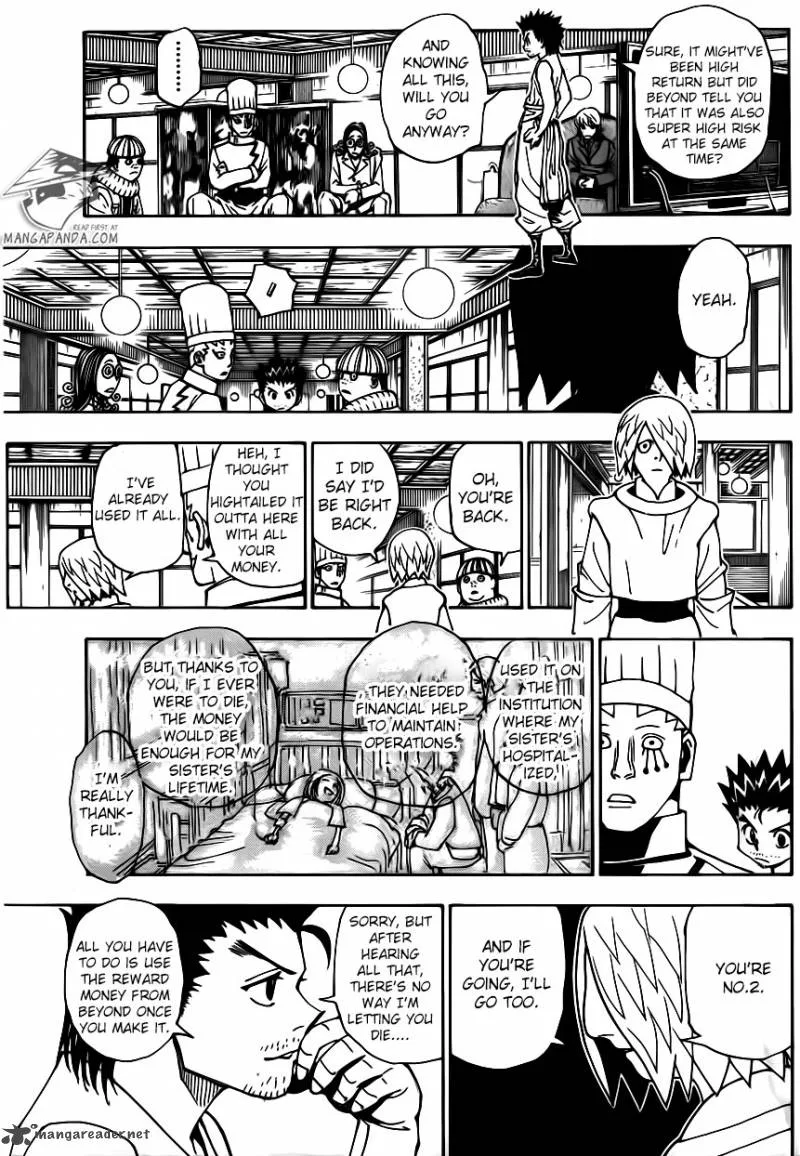 Hunter X Hunter Chapter 344 page 15