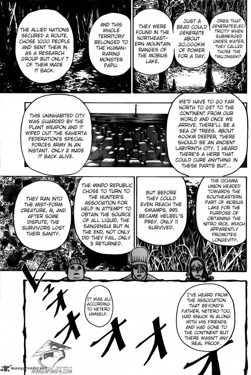 Hunter X Hunter Chapter 344 page 12
