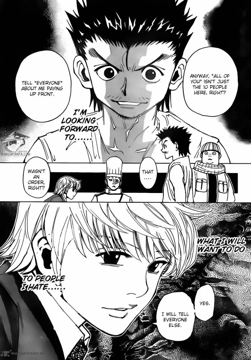 Hunter X Hunter Chapter 345 page 9