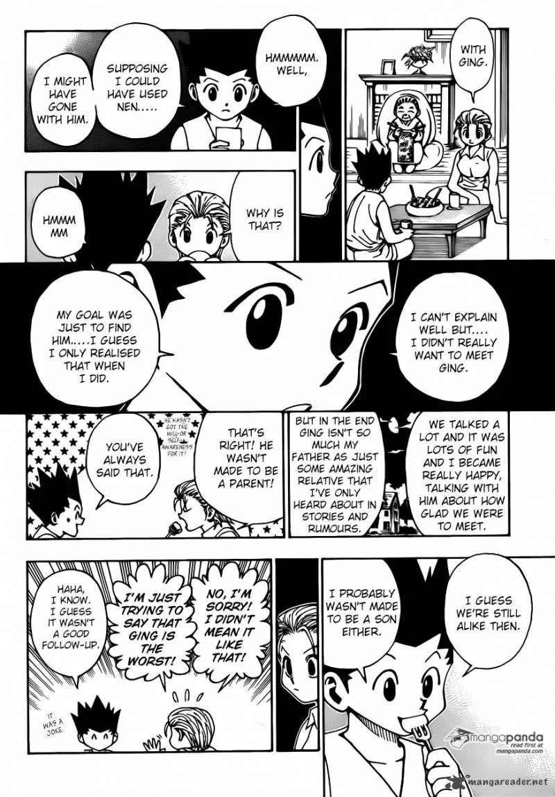 Hunter X Hunter Chapter 345 page 4