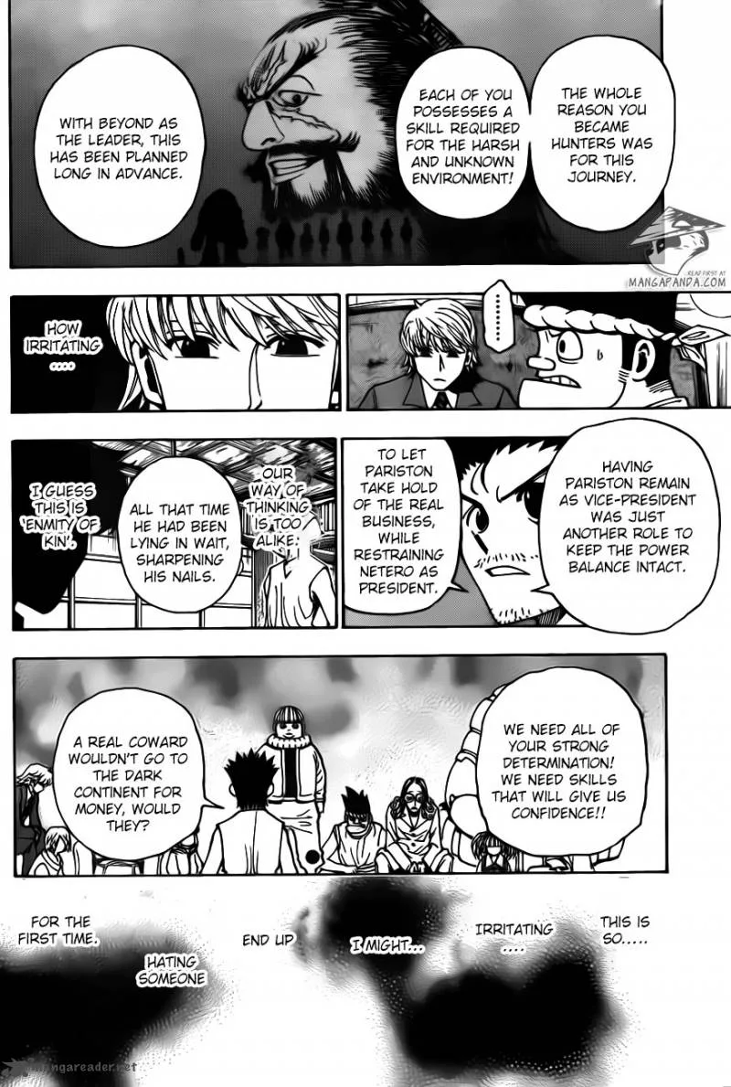 Hunter X Hunter Chapter 345 page 8