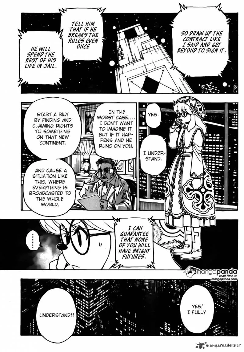Hunter X Hunter Chapter 345 page 15