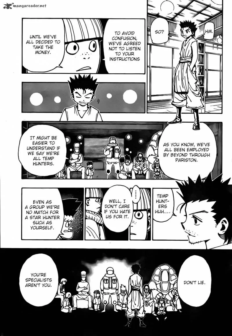 Hunter X Hunter Chapter 345 page 7