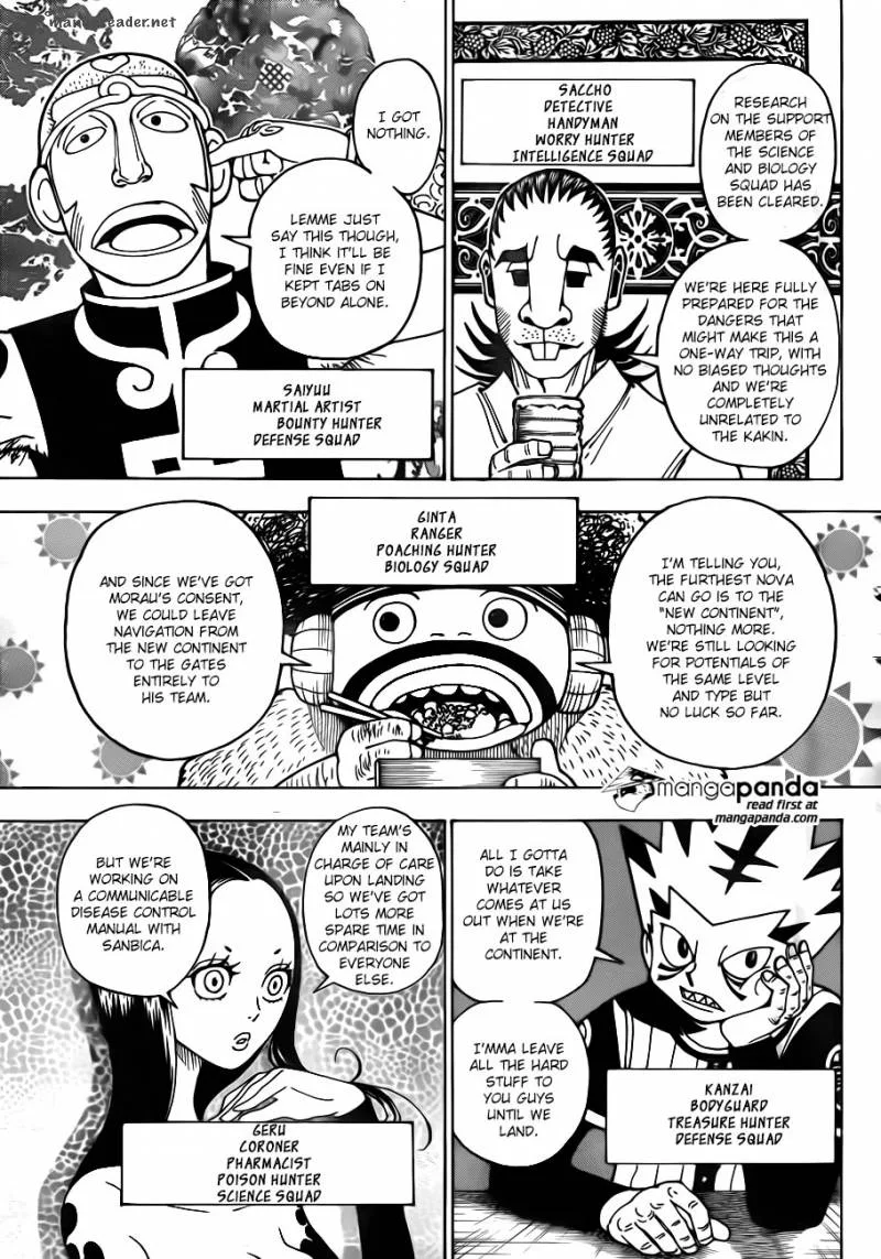 Hunter X Hunter Chapter 346 page 8