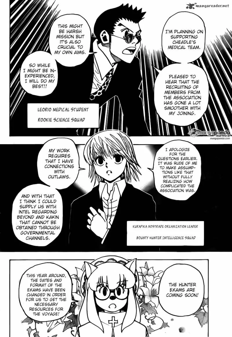 Hunter X Hunter Chapter 346 page 9