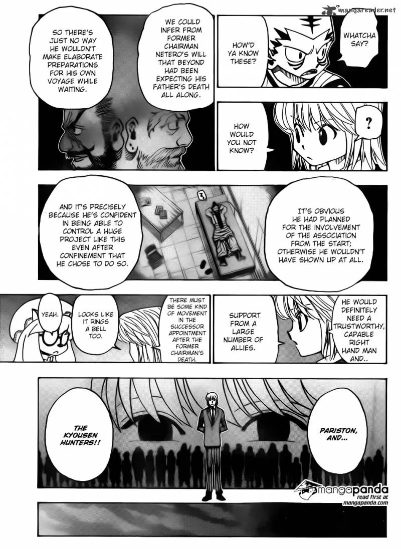 Hunter X Hunter Chapter 346 page 4