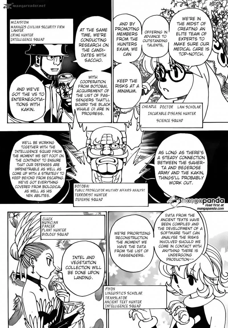 Hunter X Hunter Chapter 346 page 7