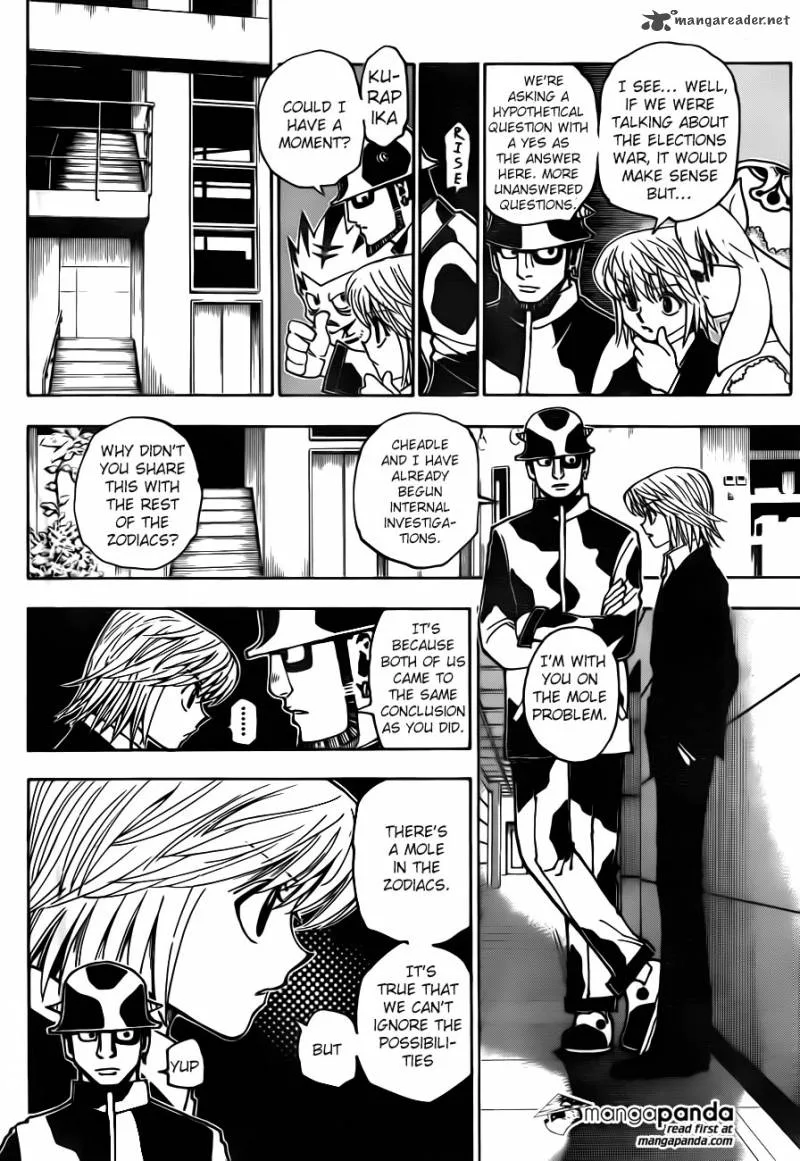 Hunter X Hunter Chapter 346 page 5