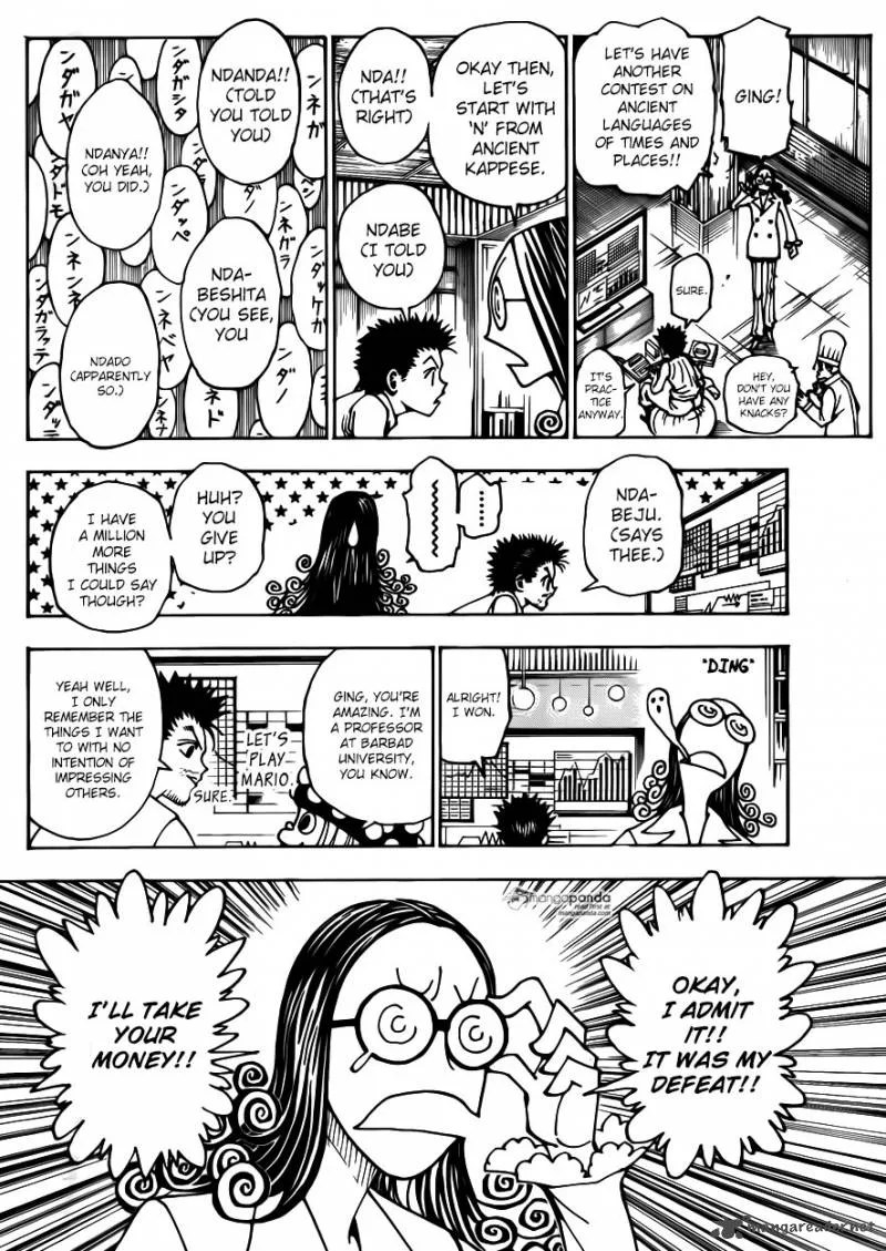 Hunter X Hunter Chapter 346 page 13